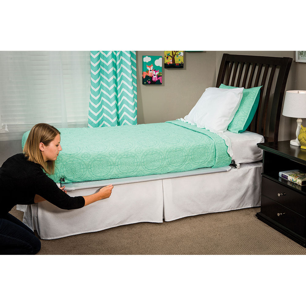 Regalo 20-Inch HideAway Extra Long Safety Support Bed Rail with Mesh Wall, White