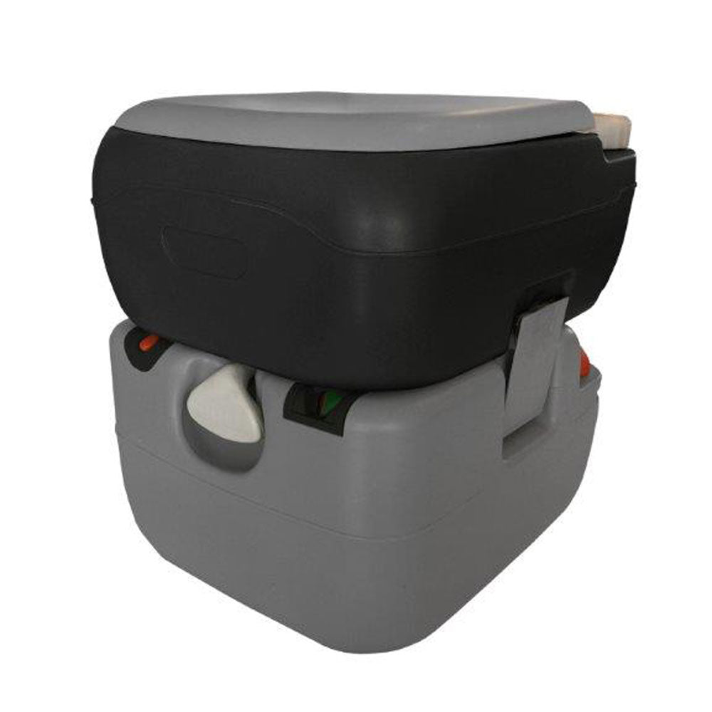 Reliance Products 4822 Flush N Go Electronic Flushing Portable RV Camping Toilet