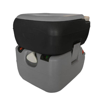Reliance Products 4822 Flush N Go Electronic Flushing Portable RV Camping Toilet