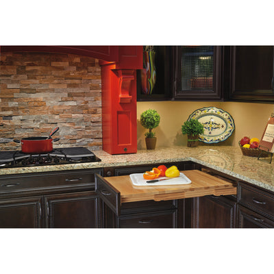 Rev-A-Shelf Pullout Wooden Counter Tambour Table for 21.77" Drawers, 4TT-2133-1 - VMInnovations