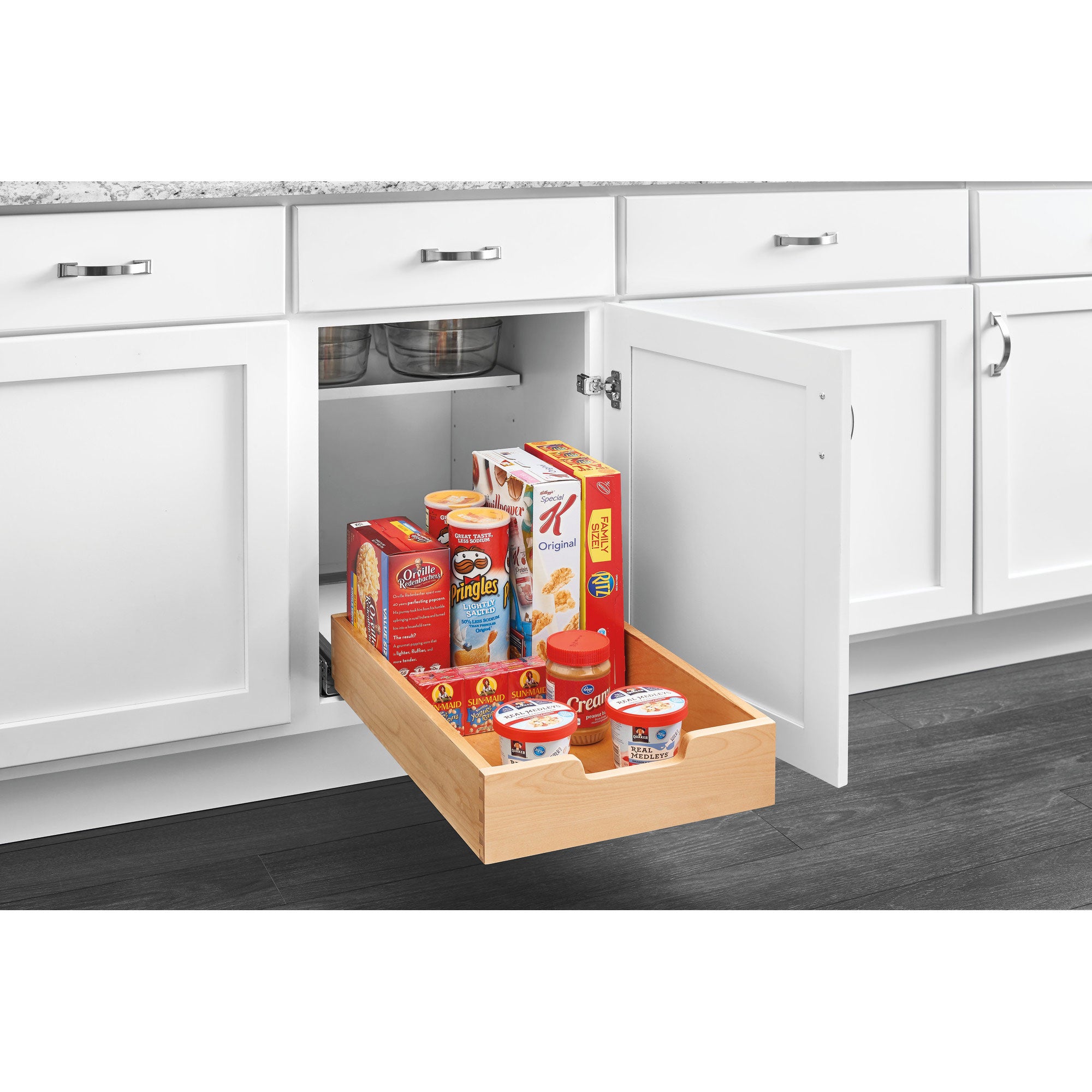 Rev-A-Shelf 4WDB4-18SC-1 14" Wood Cabinet Pullout Drawer w/ Soft Close(Open Box)