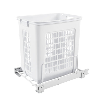 Rev-A-Shelf HPRV-15020 S Large 20" Pullout Polymer Clothes Hamper (Refurbished)