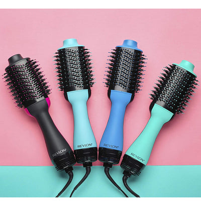 Revlon Unique 1 Step Home 2-in-1 Hair Dryer Volumizer Brush, Mint (Open Box)