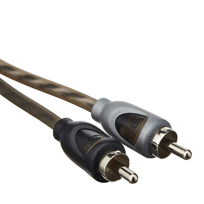 Rockford Fosgate RFI-3 3 Feet Secure Fit Flexible Twisted RCA Pair Signal Cable