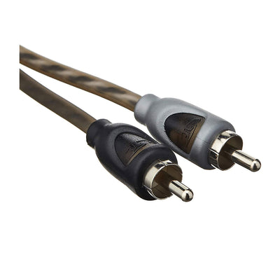 Rockford Fosgate RFI-6 6 Feet Secure Fit Flexible Twisted RCA Pair Signal Cable