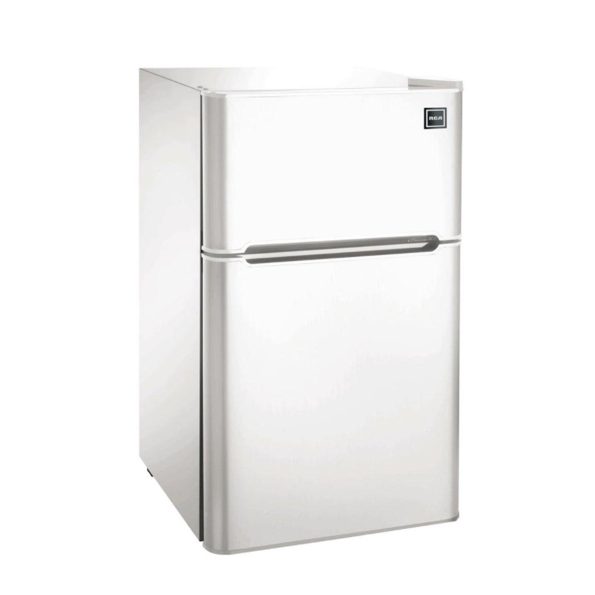 RCA 3.2 Cu. Ft. Top Freezer Mini Fridge Compact Home Refrigerator/Freezer, White
