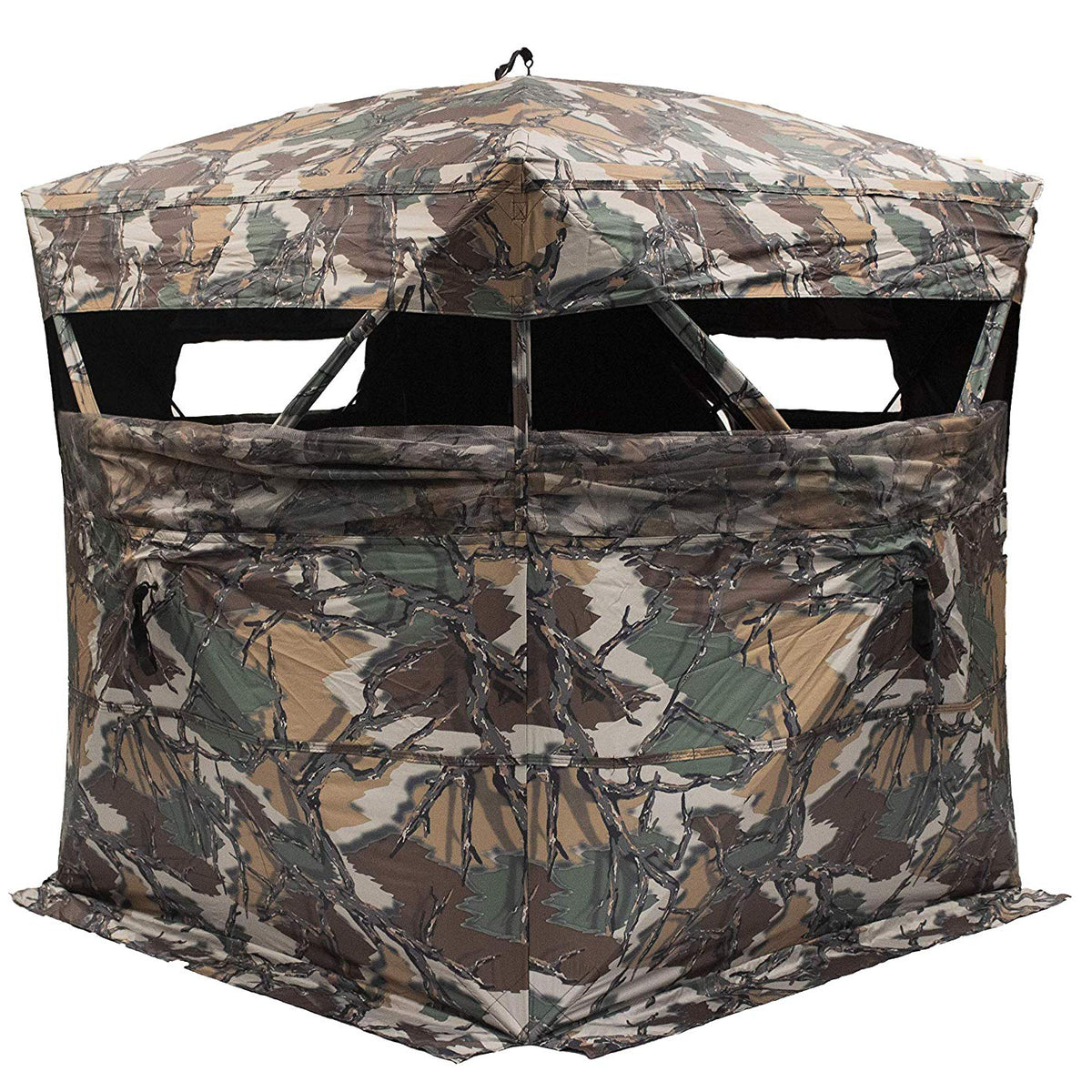 Rhino Blinds Tough 3 Person Game Hunting Ground Blind, Predator Deception (Used)