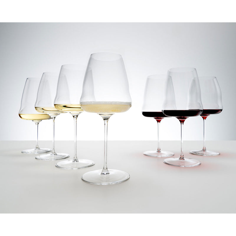 Riedel Winewings Chardonnay Dishwasher Safe Crystal White Wine Glass (2 Pack)