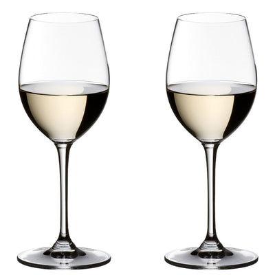 Riedel Vinum Crystal Sauvignon Blanc Dessert White Wine Glasses Set (4 Pack)