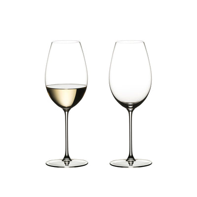Riedel Veritas Crystal Dishwasher Safe Sauvignon Blanc White Wine Glass (2 Pack)