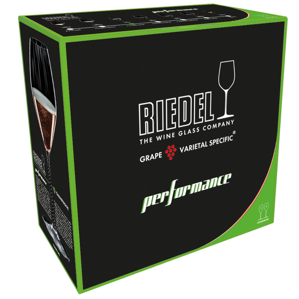 Riedel Dishwasher Safe Crystal Tulip Champagne Wine Glass (2 Pack) (Open Box)