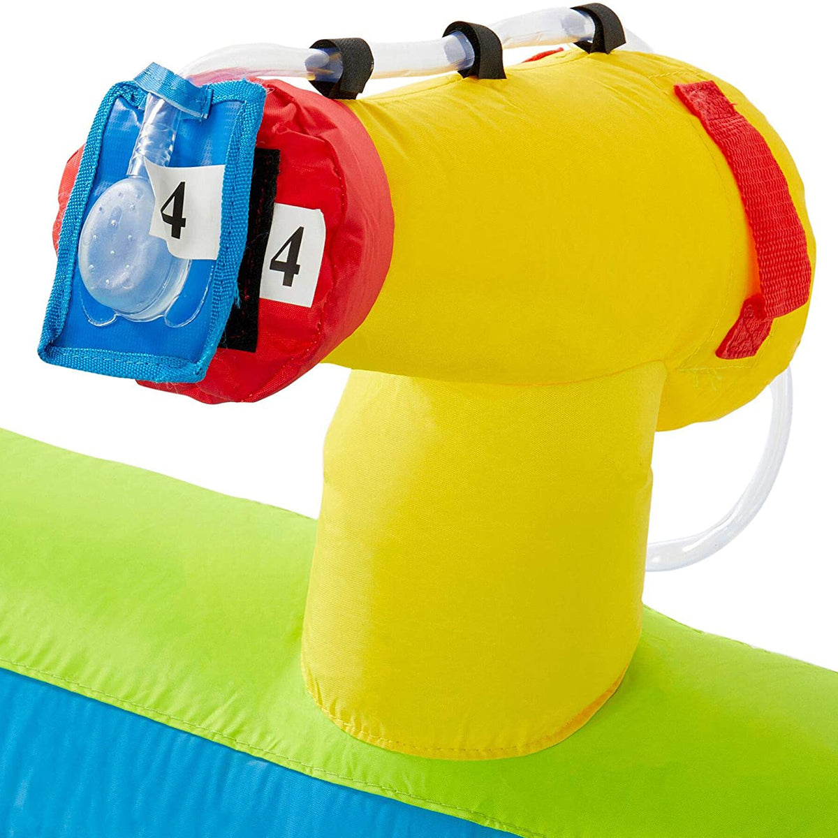 RipTide Triple Fun Inflatable PVC Water Park Obstacle Course w/ 3 Slides (Used)