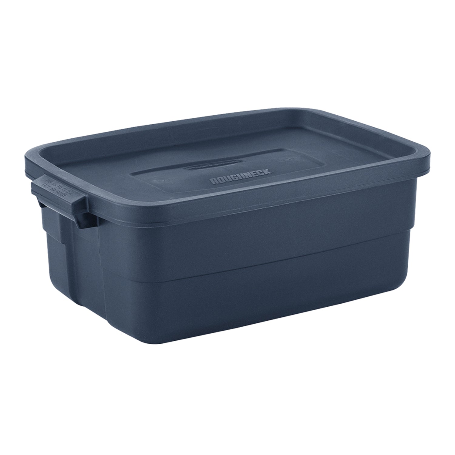 Rubbermaid 10 Gallon Stackable Storage Container, Dark Indigo Metallic (12 Pack) - VMInnovations
