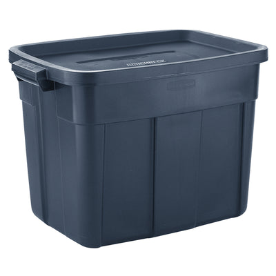 Rubbermaid 10 Gal Tote (6 Pack) & 18 Gal Stackable Storage Containers (12 Pack)