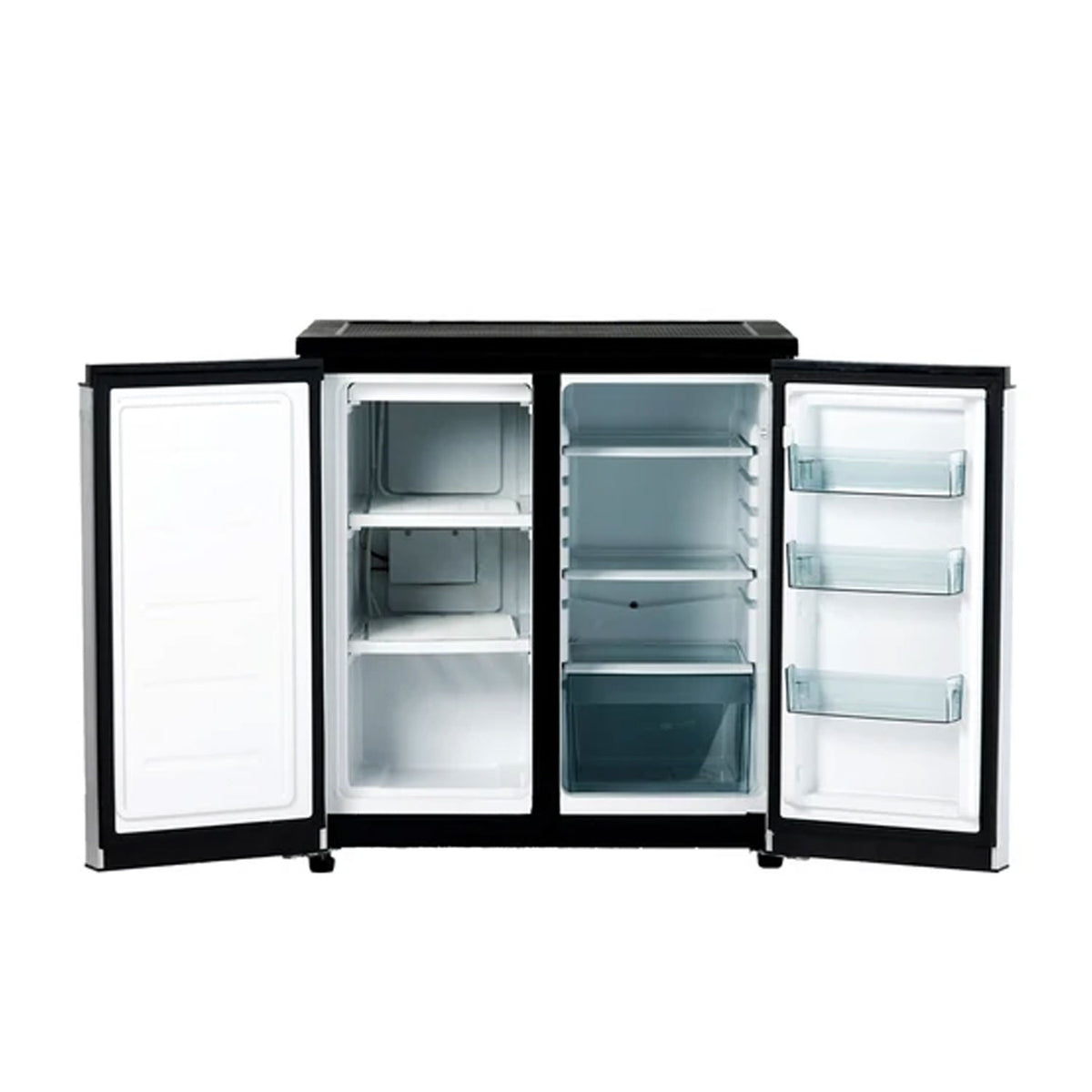 Avanti 115V 5.5 Cu Ft 2 Door Compact Mini Fridge Refrigerator Freezer (Damaged)