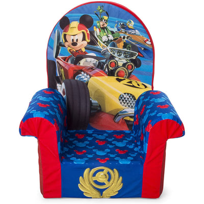 Marshmallow Furniture Comfy Foam Toddler Chair Furniture, Mickey Mouse (Used)