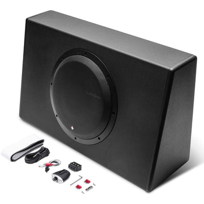 Rockford Fosgate P300-12T Punch 8" 300W Powered Truck Subwoofer System (4 Pack)