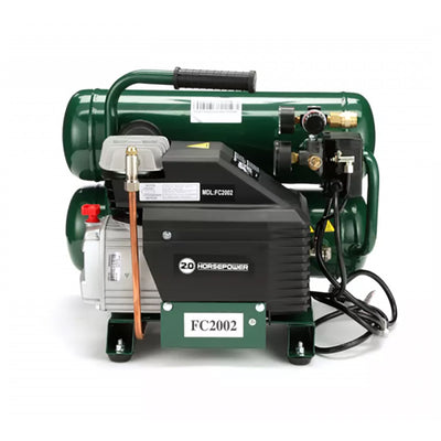 Rolair Intelligent Twin Stack 4.3G Iron Cylindrical Air Compressor (For Parts)