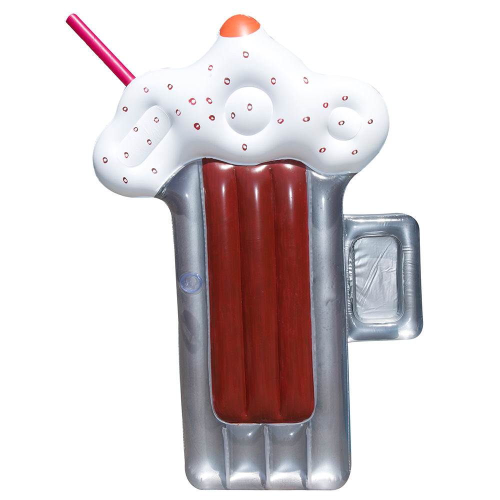 Swimline Root Beer Mug Inflatable Swimming Pool Water Swim Toy Pool Lake Raft - VMInnovations