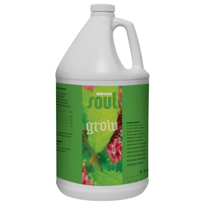 Hydrofarm ROSSGG Soul Grow Hydroponic Nutrients Liquid Fertilizer, 1 Gallon