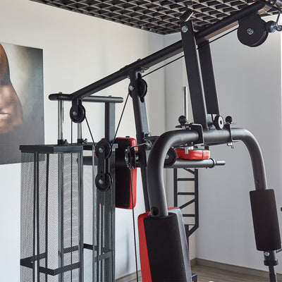 Everyday Essentials RS 90XLS Compact Home Fitness Gym System Workout Station