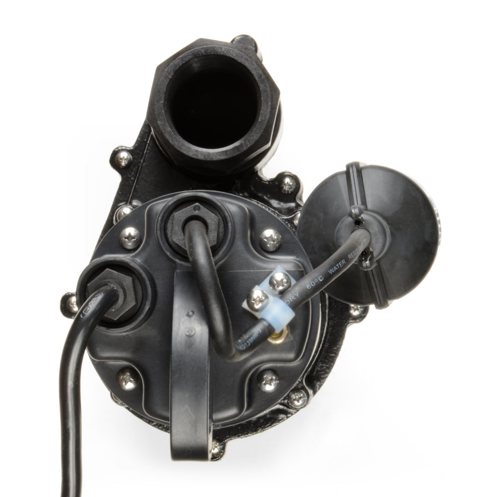 Eco-Flo 1/2 HP 5700 GPH Cast Iron Sewage Pump Angle Switch & Impeller(For Parts)