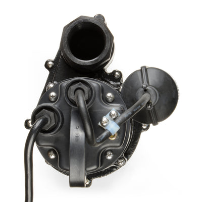Eco-Flo 1/2 HP 5700 GPH Cast Iron Sewage Pump Angle Switch & Impeller(For Parts)