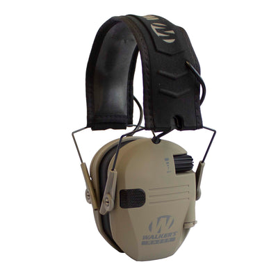 Walker's Razor Slim Shooter Earth Electronic Hearing Protection Earmuff w/ Case