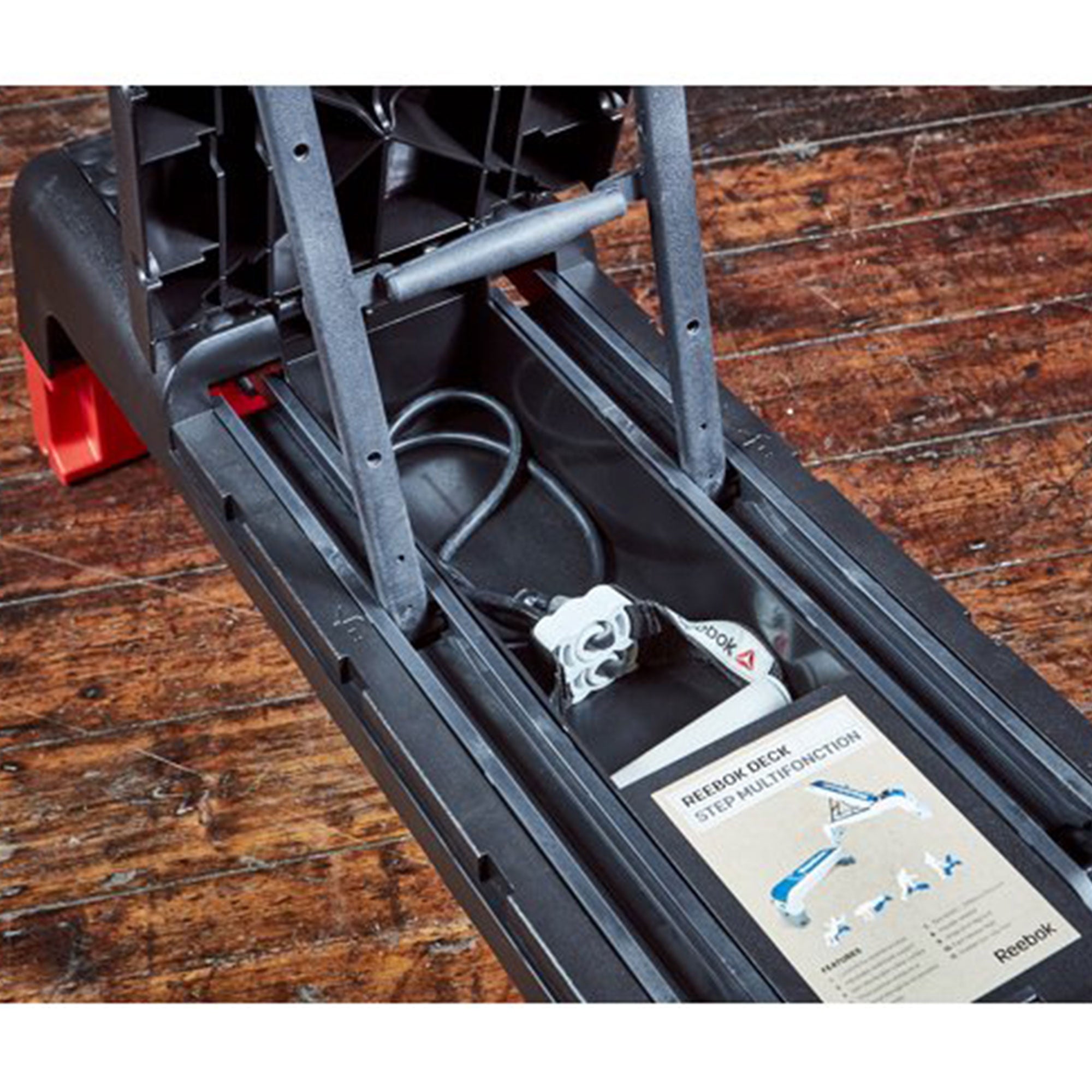 Reebock Multi-Purpose Aerobic Challenging Home Fitness Deck, Black (For Parts)