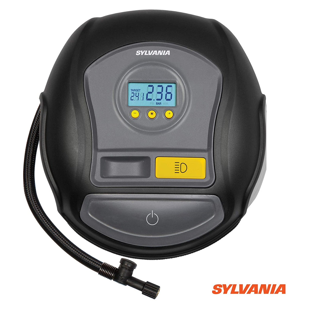 Sylvania Pro Portable Tire Inflator, LED Digital Display and Case (Open Box)