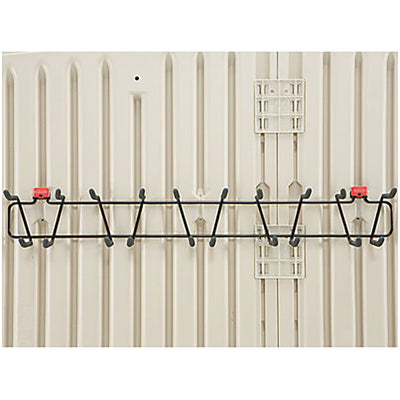 Rubbermaid Metal Shed Shelf (4-pack), Tool Rack (6-pack) & Tool Holder (6-pack)