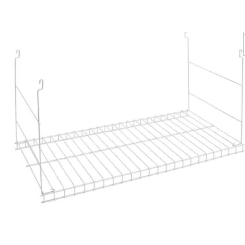 Rubbermaid 24" Universal Closet Steel Wire Added Storage Hanging Shelf (Used)