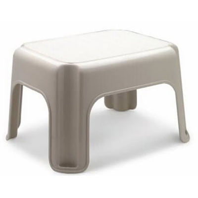 Rubbermaid 2 Pack Lightweight Slip Resistant Roughneck Tough Step Stool, Tan