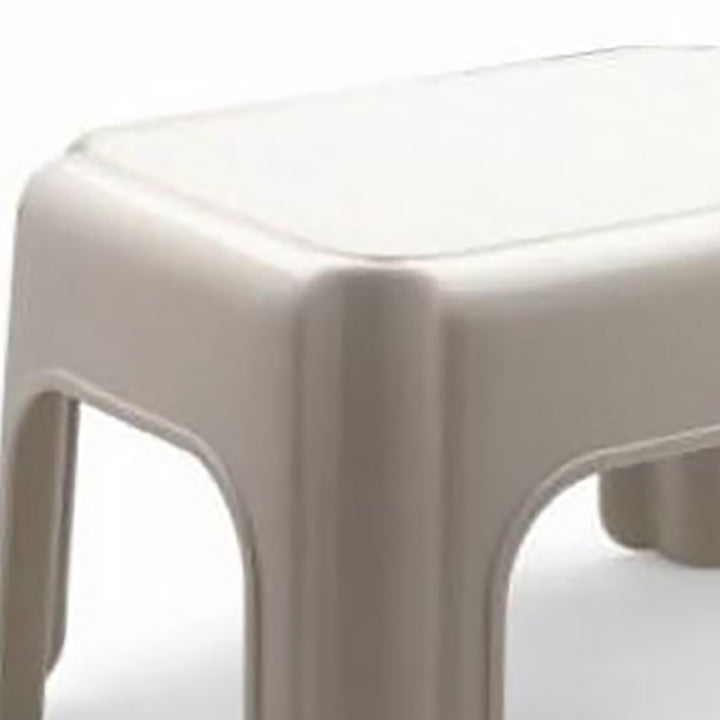 Rubbermaid 12" 1 Step Slip Resistant Roughneck Tough Step Stool, Tan (Used) - VMInnovations