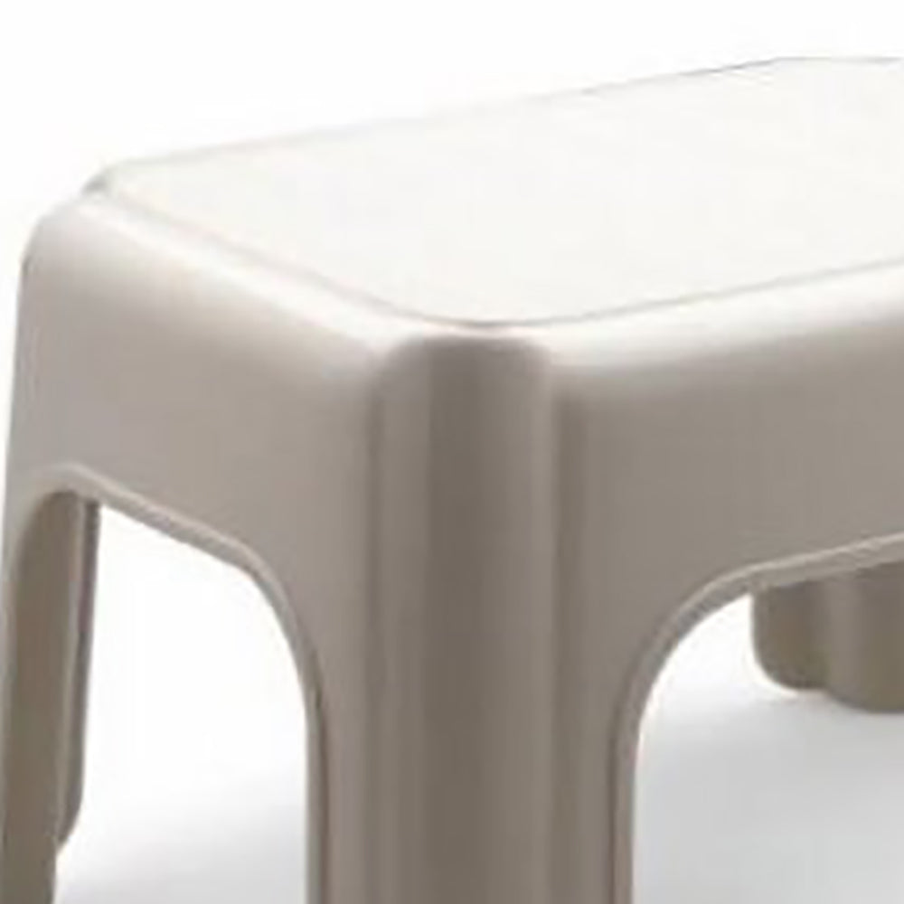 Rubbermaid 2 Pack Lightweight Slip Resistant Roughneck Tough Step Stool, Tan
