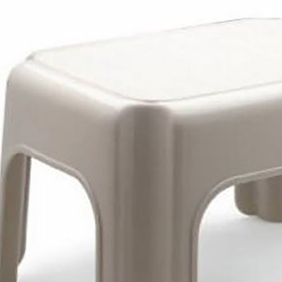 Rubbermaid 4 Pack Lightweight Slip Resistant Roughneck Tough Step Stool, Tan