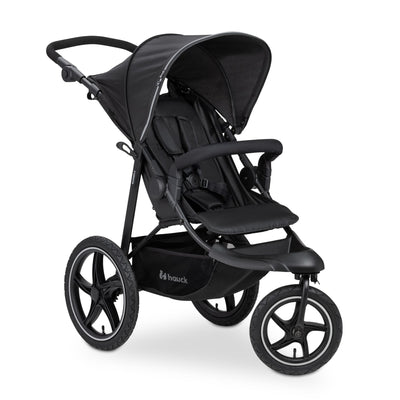hauck 3-Wheel All Terrain Stroller with Raincover - From Birth up to 48.5lbs