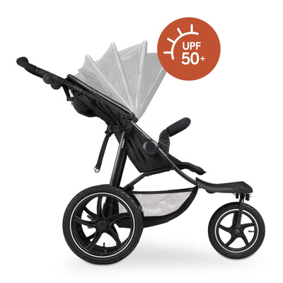 hauck 3-Wheel All Terrain Stroller with Raincover - From Birth up to 48.5lbs - VMInnovations