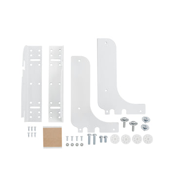 Rev-A-Shelf Door Mounting Kit for RV Series Waste Containers, White (Open Box)