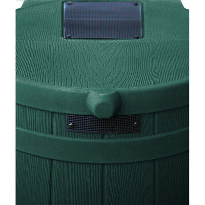 Good Ideas Rain Wizard Rain Storage Collection Rain Barrel 50-Gal, Green (Used)