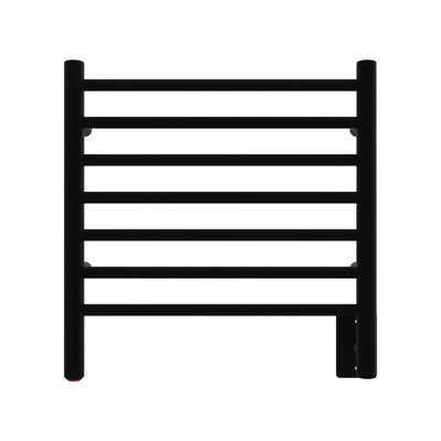 Amba RWHS-SMB Radiant Small 7 Bar Plug In Bathroom Towel Warmer, Matte Black