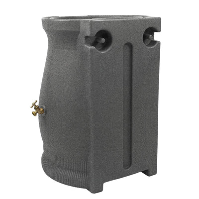 Good Ideas 50 Gallon Rain Saver Wizard Barrel Urn, Light Granite (For Parts) - VMInnovations