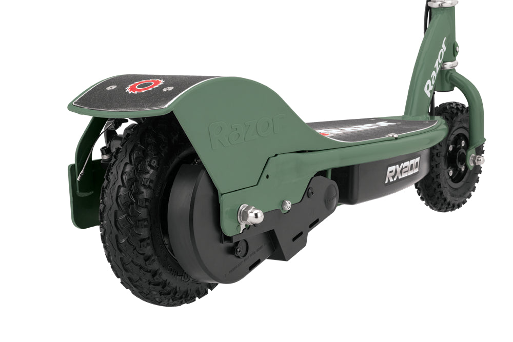 Razor RX200 Electric Off Road Scooter, Rear Wheel Drive, Disc Brakes (Open Box)