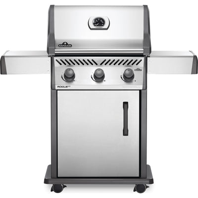 Napoleon Rogue XT 425 42000 BTU Propane Gas Grill, Silver (Used)