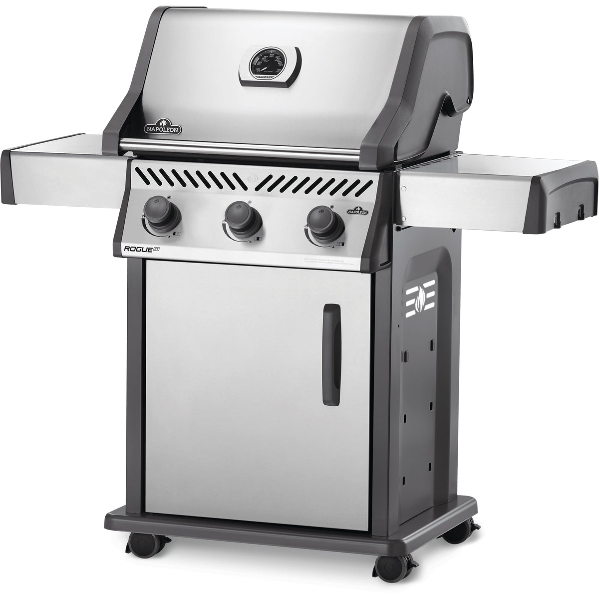 Napoleon Rogue XT 425 42000 BTU Propane Gas Grill, Silver (Used)