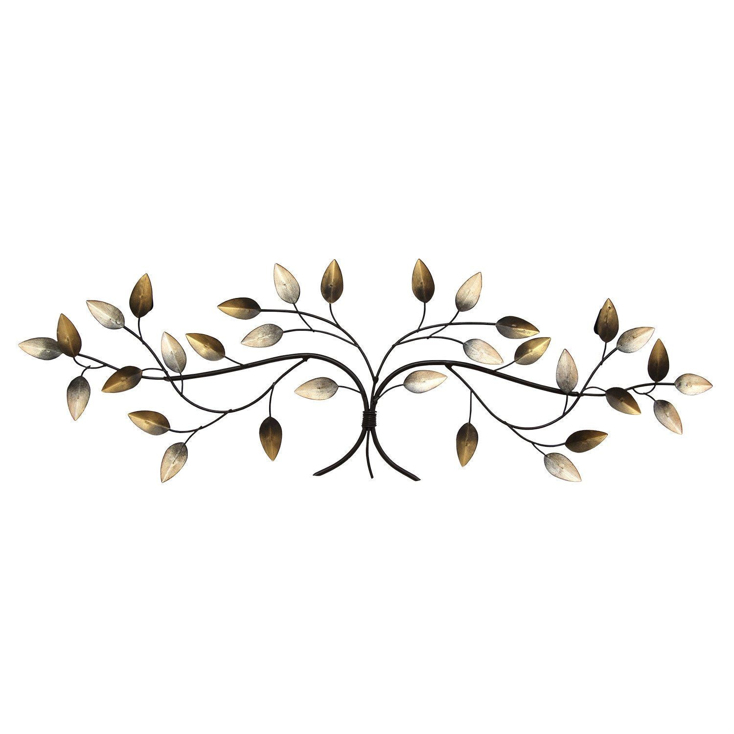 Stratton Home Decor Metal Blowing Leaves Decoration (Open Box) - VMInnovations