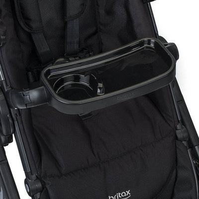 Britax U911905 B-Ready G3 Folding Baby Stroller w/ Child Snack Tray Accessory
