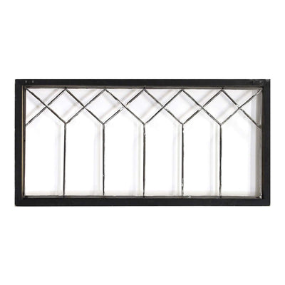 Stratton Home Rustic Farmhouse Distressed Window Panel Wall Decor, White (Used) - VMInnovations