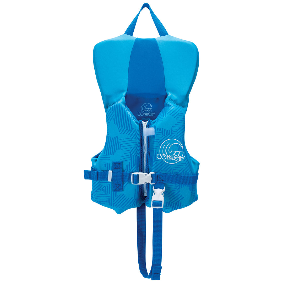 Connelly Infant Promo NEO Baby Boating Lake Pool Life Vest Jacket, Blue (Used)