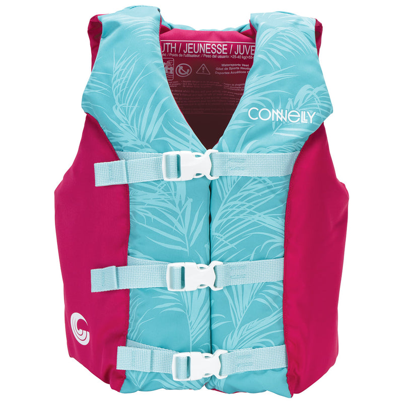 Connelly Coast Guard Approved Nylon Youth Water Life Jacket PFD Vest (Used)